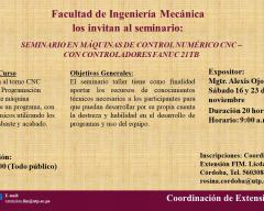 Seminario en Máquinas de Control Numérico CNC